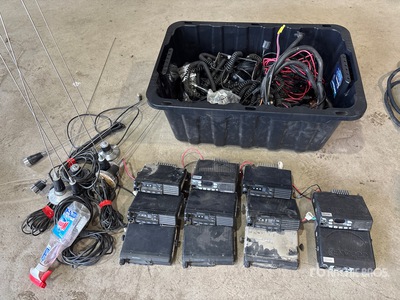 Quantity of (11) VHF Radios ورش و مخازن متنوعة