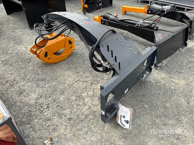 2026 GIYI GY-RG63 32 in 2200 lb Rotating Skid Steer Grapple (Unused)