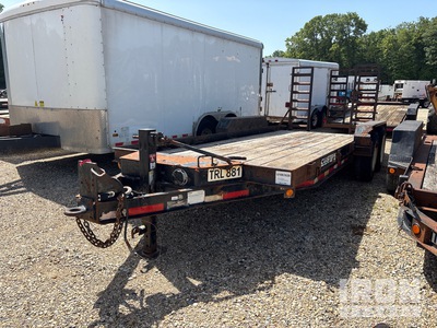 2017 Lucon 7T182BW 18 ft T/A Equipment Trailer
