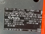 Engine with Emission Label