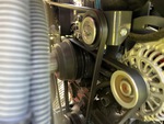 Engine with Cooling System Leaks