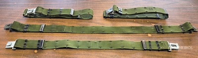 (50) U.S. G.I. OD Pistol Belts w/ Duck Bill Buckles