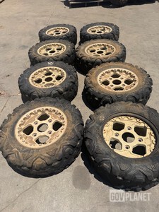 8-ATV Tires 29x9x14 w/ rims Tires