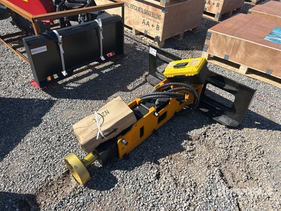 2026 GIYI GY-D680 Skid Steer Post Driver (Unused)