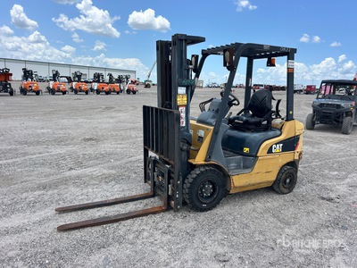 2018 Cat GP18N 3000 lb Pneumatic Tire Forklift