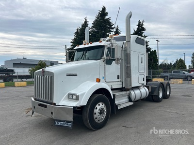 2014 Kenworth T800 6x4 T/A Sleeper Truck Tractor