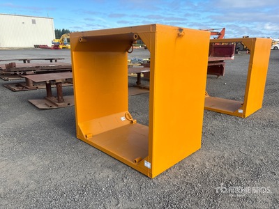 Trench Shoring TS1850 4 ft x 6 ft (3 in Wall) Caja de pozo
