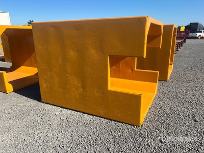 Trench Shoring TS1850 6 ft x 8 ft (3 in Wall) صندوق البئر (أو الصرف الصحي)