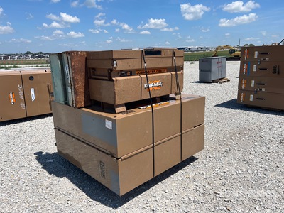 Quantity of (3) Knaack 100 bouwplaats opbergcontainer