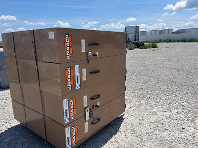 Quantity of (2) Knaack 89 bouwplaats opbergcontainer