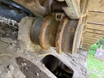 Undercarriage with Left Carrier Rollers