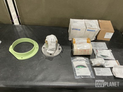 (2) Straight Adapters, (1) Quick Disconnect Coupling Half & Assorted Items