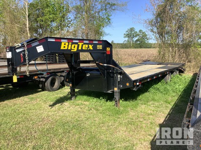 2025 Big Tex 14000 lb 30 ft T/A Gooseneck Apparatuur aanhangwagen