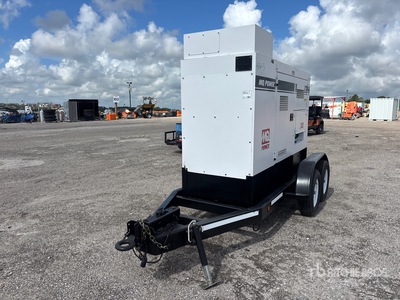 2019 Multiquip DCA-70SSIU4F 56 kW Mobile Generator Set