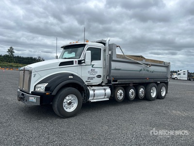 2017 Kenworth T880 12x4 Simple 16 5 ejes Camión dumper