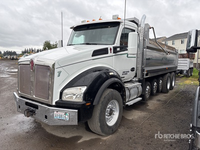 2017 Kenworth T880 Simple 16 شاحنة قلابة -خمس محاور