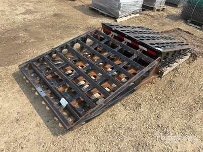 Quantity of (2) 4 ft Trailer Ramps ورش و مخازن متنوعة