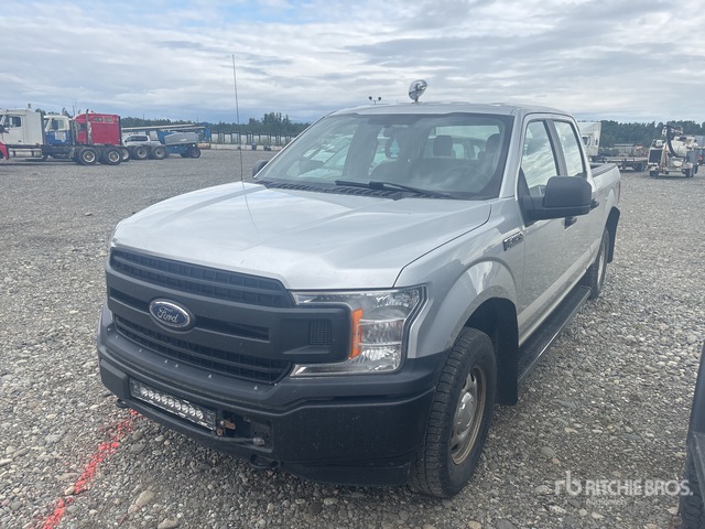 2018 Ford F-150 XL 4x4 Crew Cab Pickup