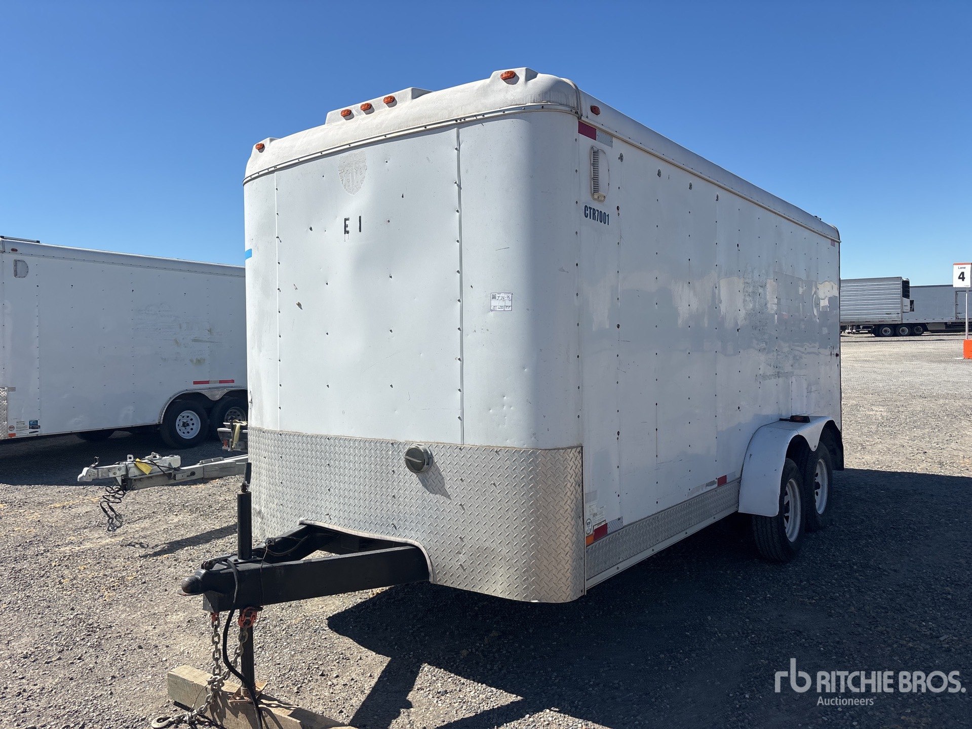 2006 Interstate I716TA2 16 ft T/A Enclosed Trailer