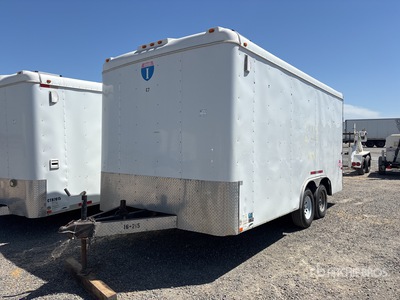 2017 Interstate ILRD10216TA2 16 ft T/A Gesloten aanhangwagen