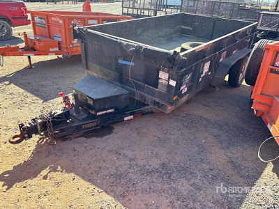 2011 Big Tex 10LP-12 12 ft T/A Dump Utility Trailer
