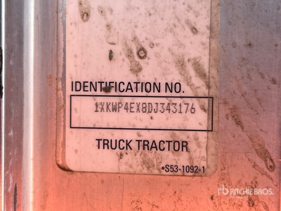 2013 Kenworth W900 8x4 Heavy Haul Tri/A Day Cab Truck Tractor