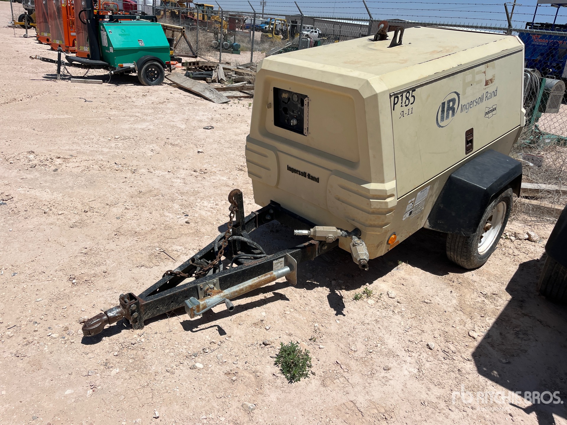2010 Ingersoll Rand P-185 Mobile Air Compressor