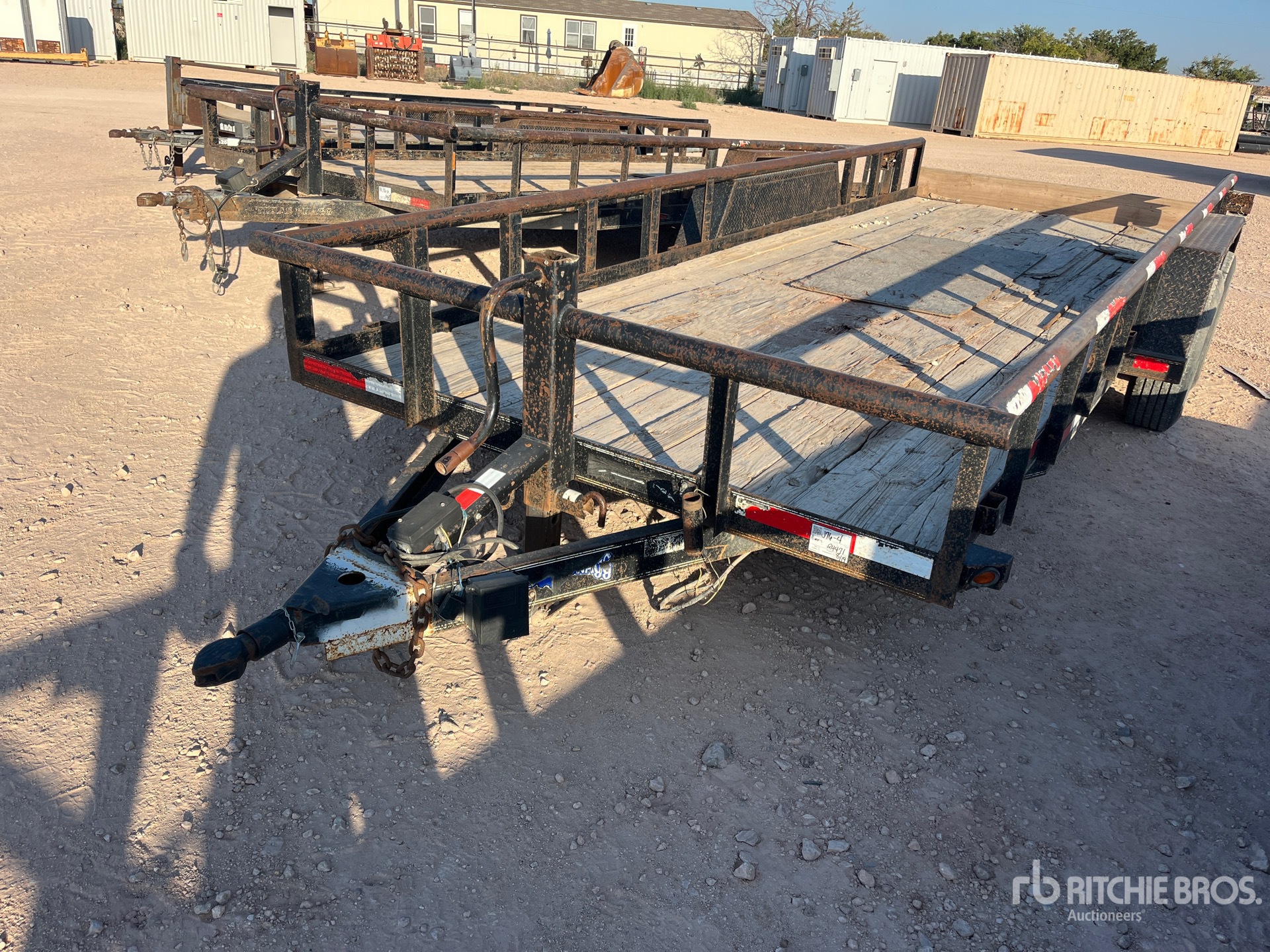 2012 Texas Bragg 20 ft T/A Utility Trailer