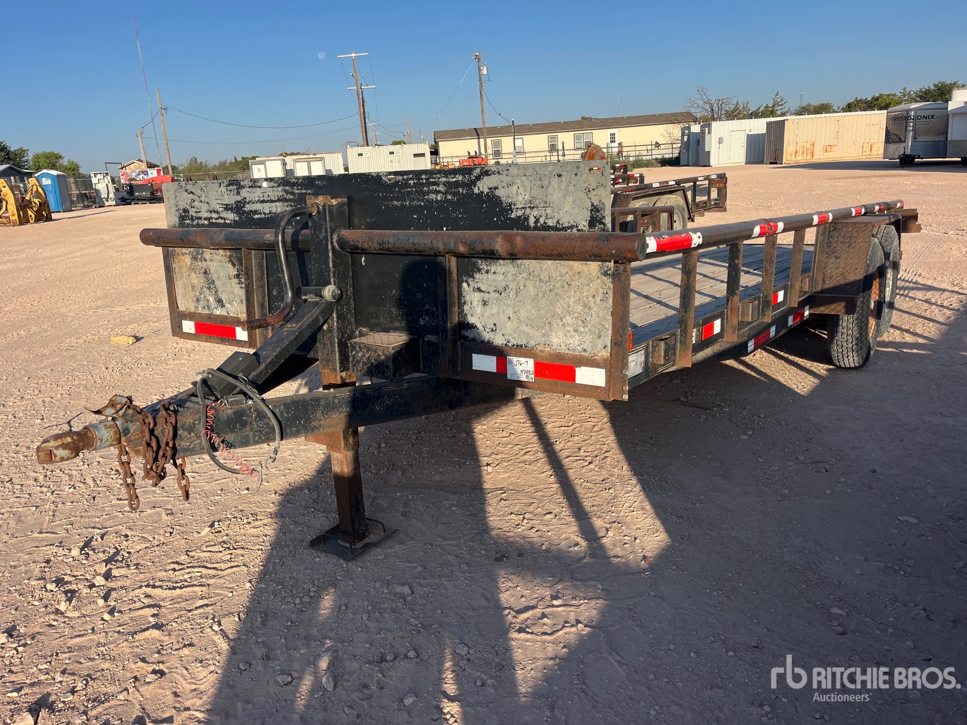 2003 Texas Bragg 20 ft T/A Utility Trailer