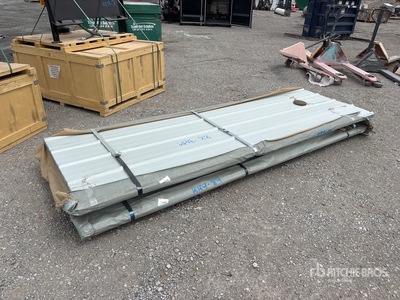 Quantity of (50) 2026 SKLP SK-XH50 10 ft Galvalume Steel Sheets (Unused)
