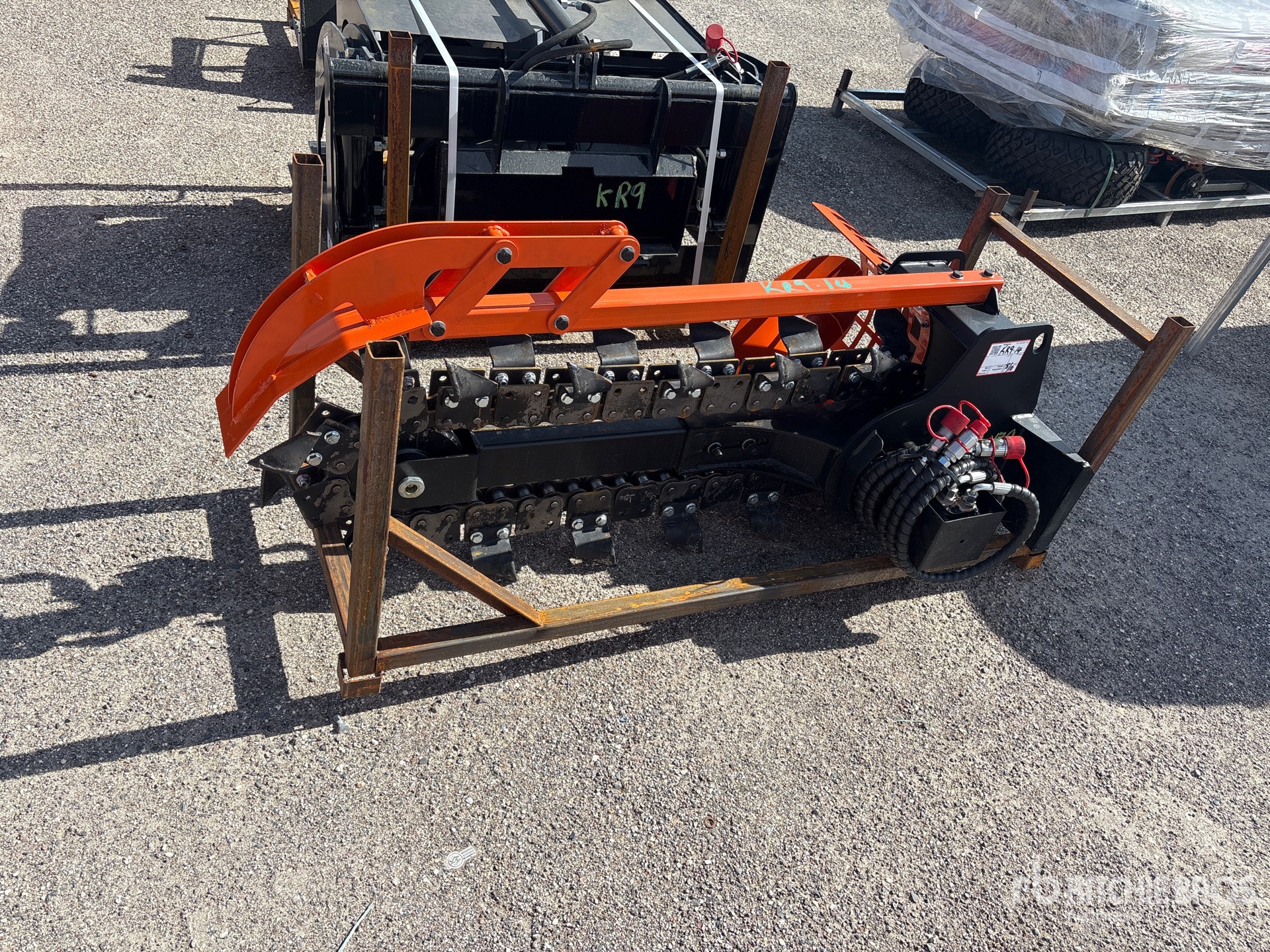 2026 GIYI GY-X39F Mini Skid Steer Trencher (Unused)