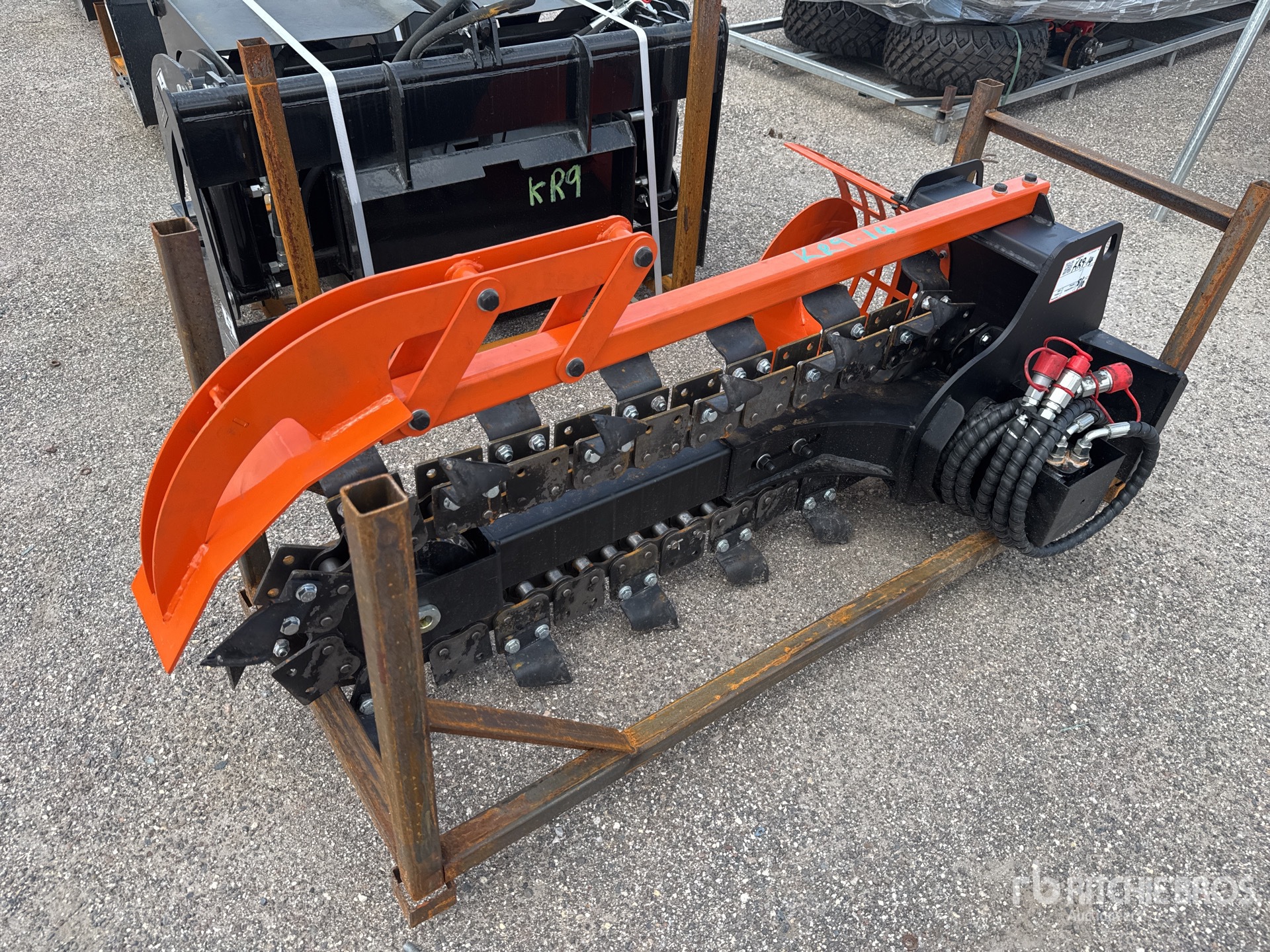 2026 GIYI GY-D39 39 in Mini Skid Steer Trencher (Unused)