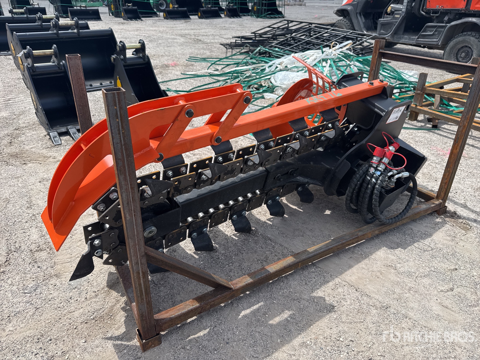 2026 GIYI GY-X39F 39 in Mini Skid Steer Trencher (Unused)