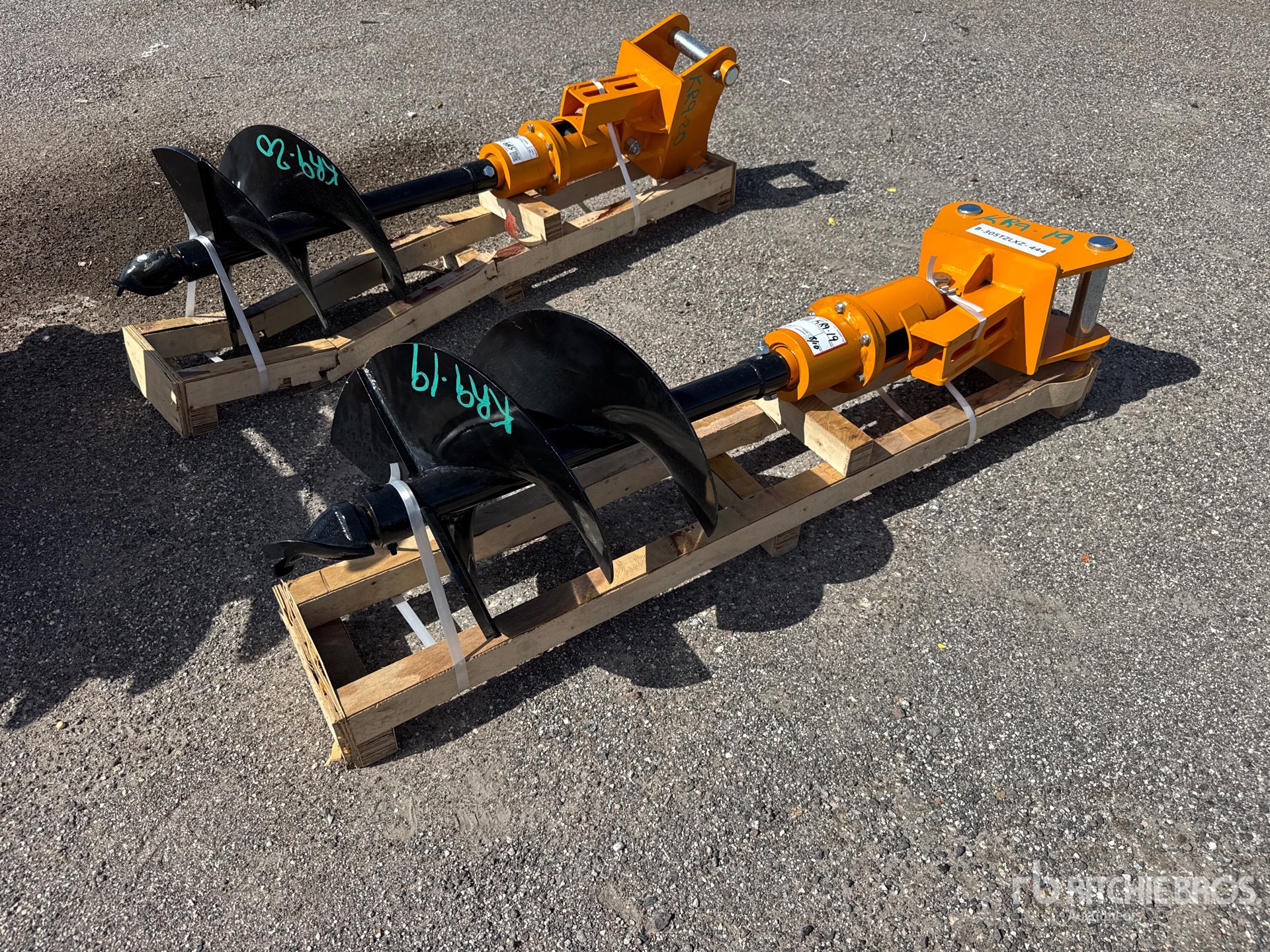 2026 GIYI 16 in CAT305 Excavator Augers (Unused)