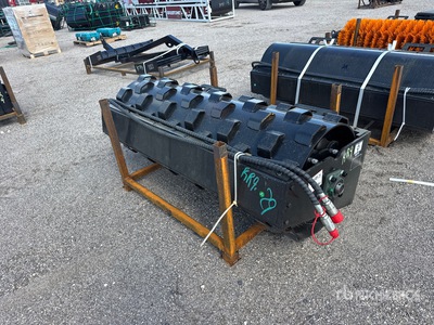 2026 GIYI GY-CW70 59 in Padfoot Skid Steer Vibratory Roller (Unused)