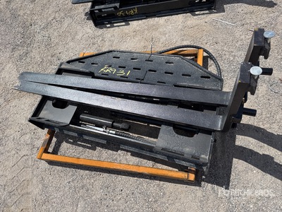 2026 GIYI GY-SF60 60 in Side shift Horquillas para minicargadora (Unused)