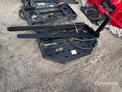 2026 GIYI GY-SF60 Side shift Skid Steer Forks (Unused)