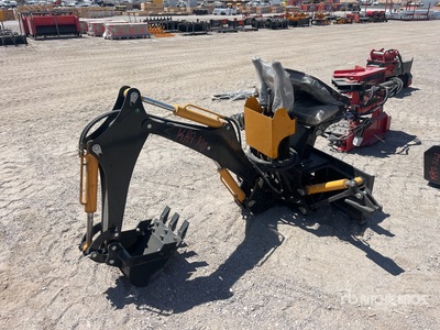 2026 GIYI GY-BD98 12 in Skid Steer Backhoe (Unused)