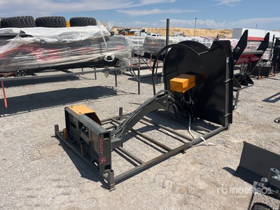 2026 GIYI GY-ECA74 Articulating Skid Steer Brush Cutter (Unused)