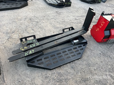 2026 GIYI GY-DHC 59 in Skid Steer Forks (Unused)