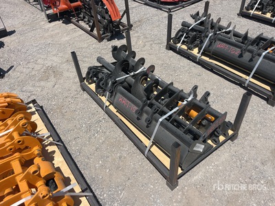 Quantity of (8) 2026 VICSEC VCA-8 Mini Excavator Attachments (Unused)