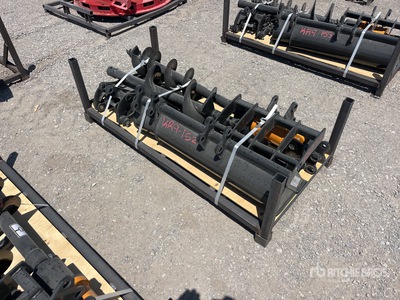 Quantity of (8) 2026 VICSEC VCA-8 Mini Excavator Attachments (Unused)