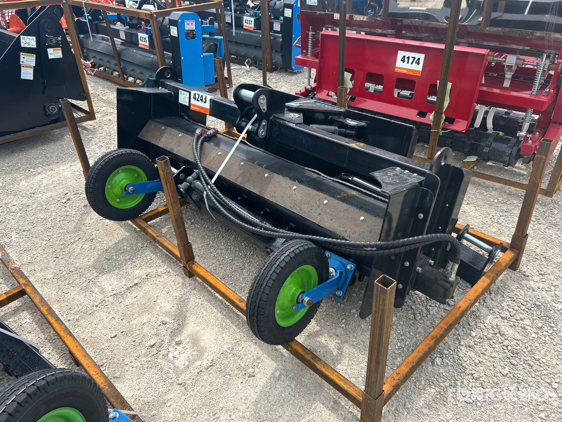 2026 GIYI GY-PR71 77 in Skid Steer Power Rake (Unused)
