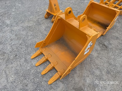 2026 GIYI GY-BK 24 in Digging Excavator Bucket - Fits Cat 307 (Unused)