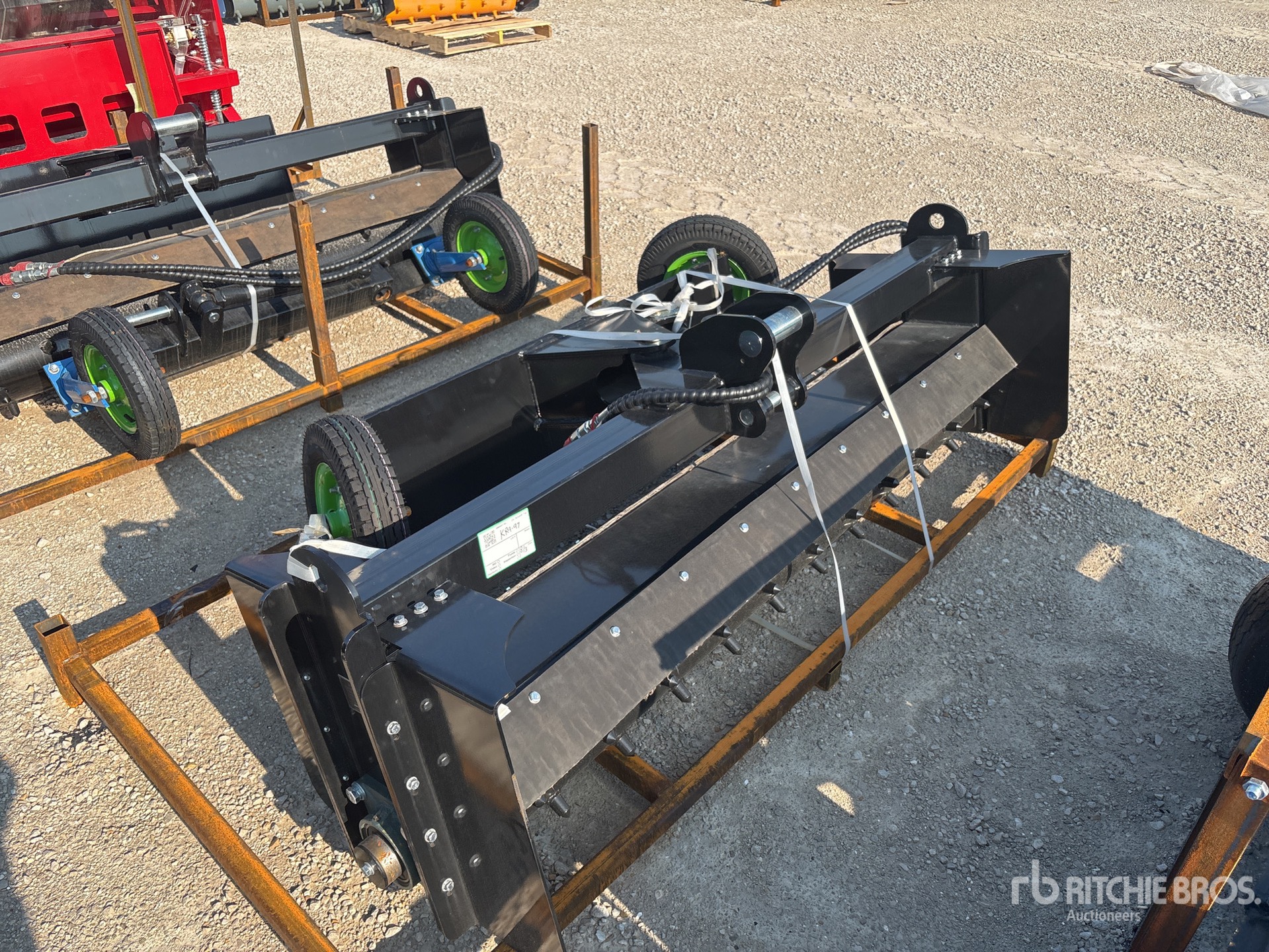 2026 GIYI GY-PR71 Skid Steer Power Rake (Unused)