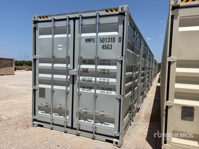 2026 40 ft High Cube Multi-Door Conteneur de stockage