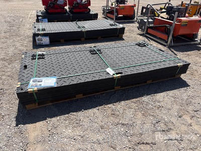 Quantity of (12) 2026 SKLP SK-LJB12 94 in x 47 in Polyethylene Traffic Plates (Unused)