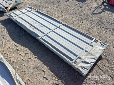 Quantity of (50) 2026 SKLP SK-XH50 10 ft x 36 in Galvalume Steel Sheets Divers  (Unused)
