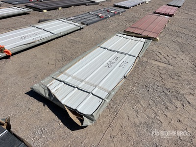 Quantity of (50) 2026 SKLP SK-XH50 10 ft Galvalume Steel Sheets (Unused)
