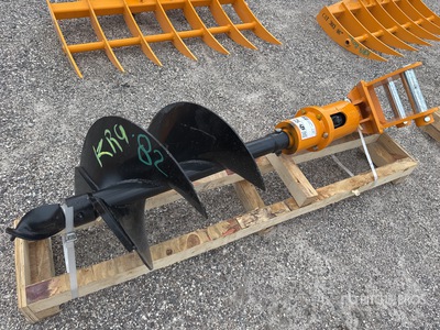 2026 GIYI 15 in Excavator Augers ملحقات معدة الحمل الصغيرة المجنزرة المتنوعة - Fits Cat 305 (Unused)